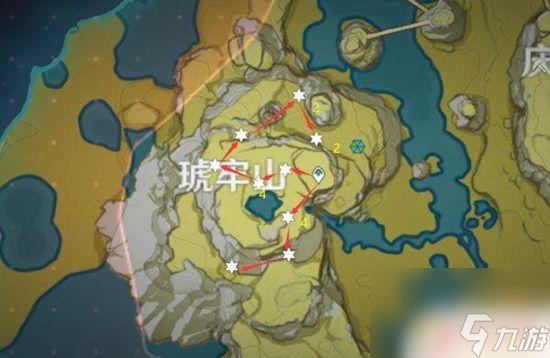 石珀原神位置地中之盐 原神石珀采集的最佳地点和路线图文攻略