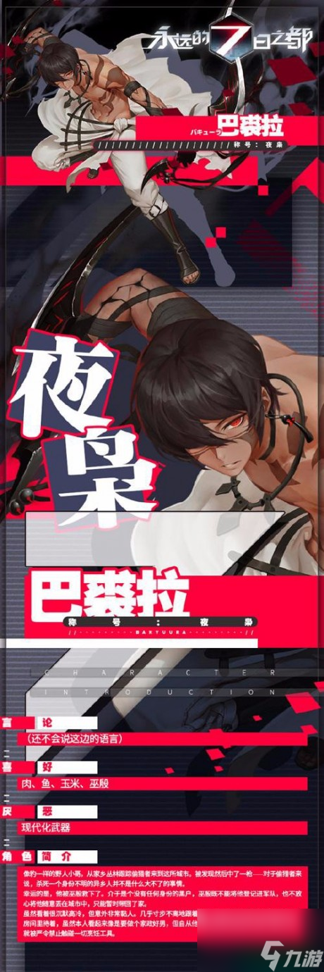 永远的七日之都巴裘拉怎么样永远的7日之都巴裘拉技能属性图鉴