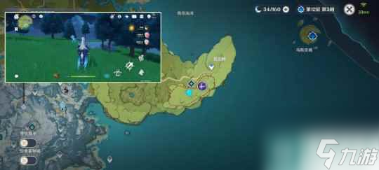 原神 蒙德 璃月木材全图高效采集路线