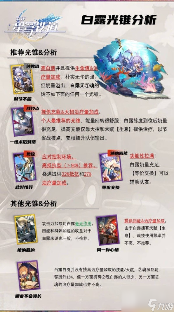 崩坏星穹铁道白露深度详解及专武说明