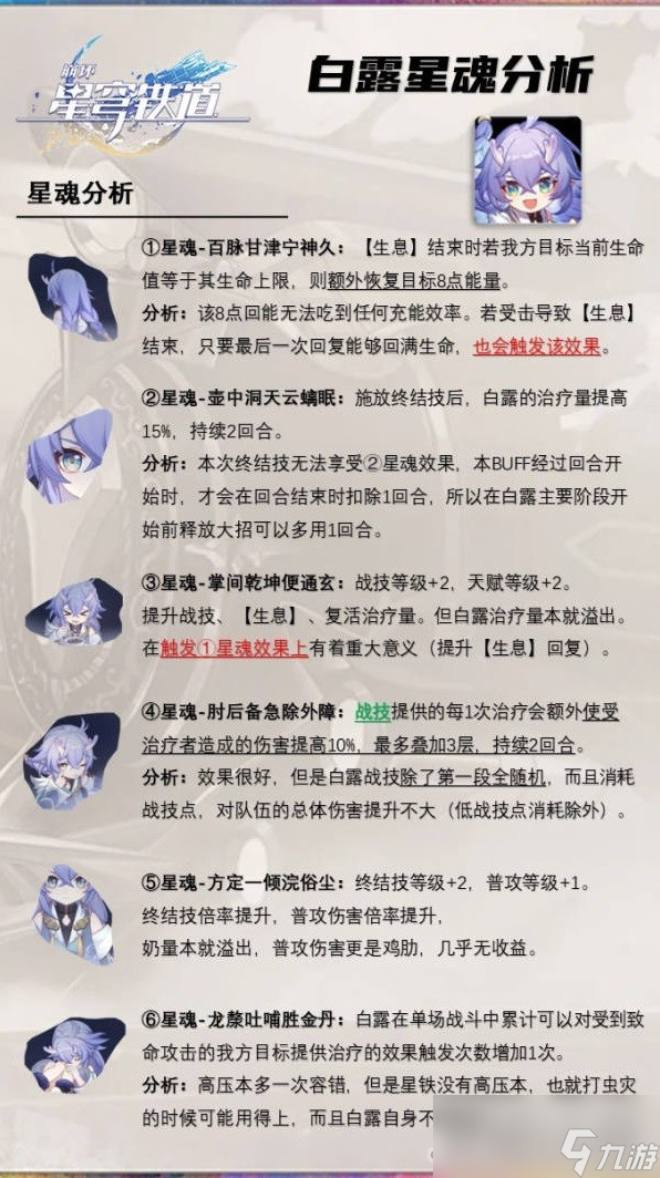 《崩坏星穹铁道》白露深度解析及专武介绍