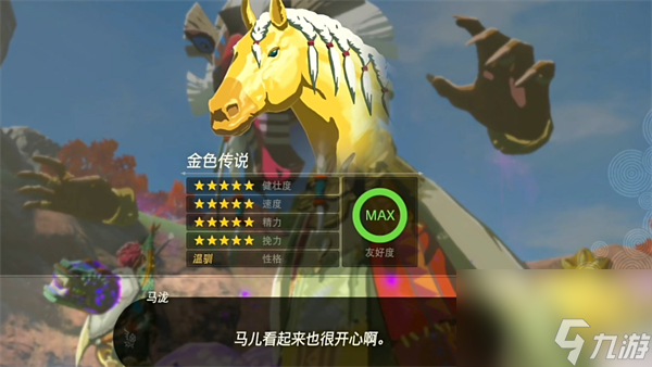 塞尔达传说：王国之泪黄金马登记介绍