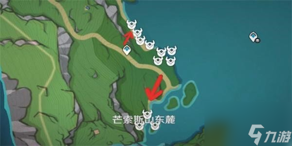 原神4.2版本原海异种采集路线