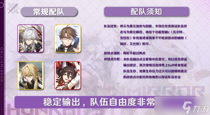 《崩坏星穹铁道》景元全面培养玩法攻略合集