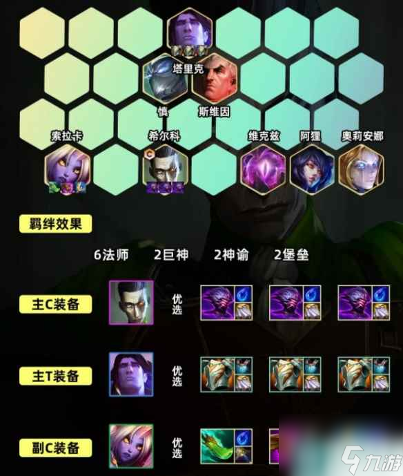 《金铲铲之战》头盔希尔科怎么玩 S9.5头盔希尔科阵容推荐