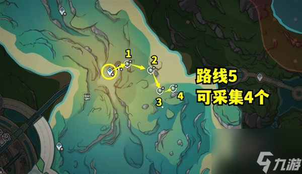 《原神》苍晶螺位置一览 苍晶螺采集路线