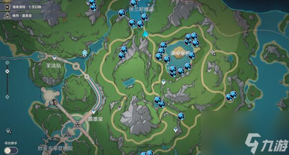 原神湖光铃兰收集路线是什么