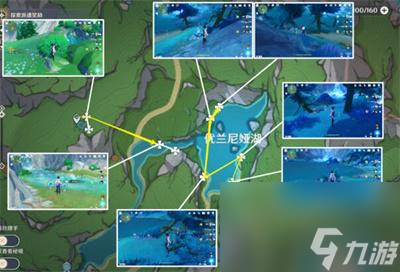 《原神》湖光铃兰采集路线介绍