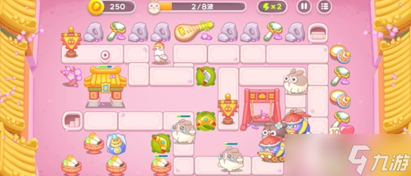 保卫萝卜4秋妃传第87关怎么过