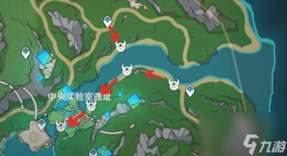原神原海异种采集路线图