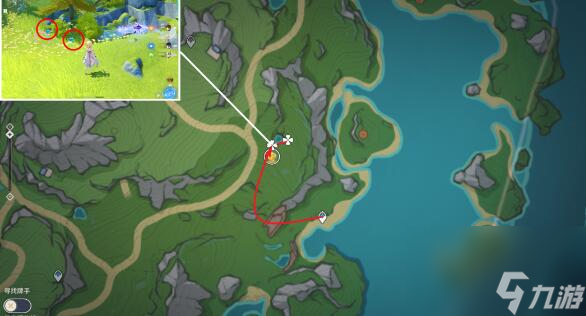 原神湖光铃兰收集路线是什么