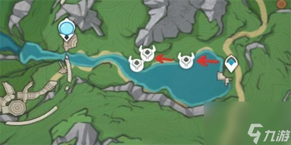 原神4.2版本原海异种采集路线