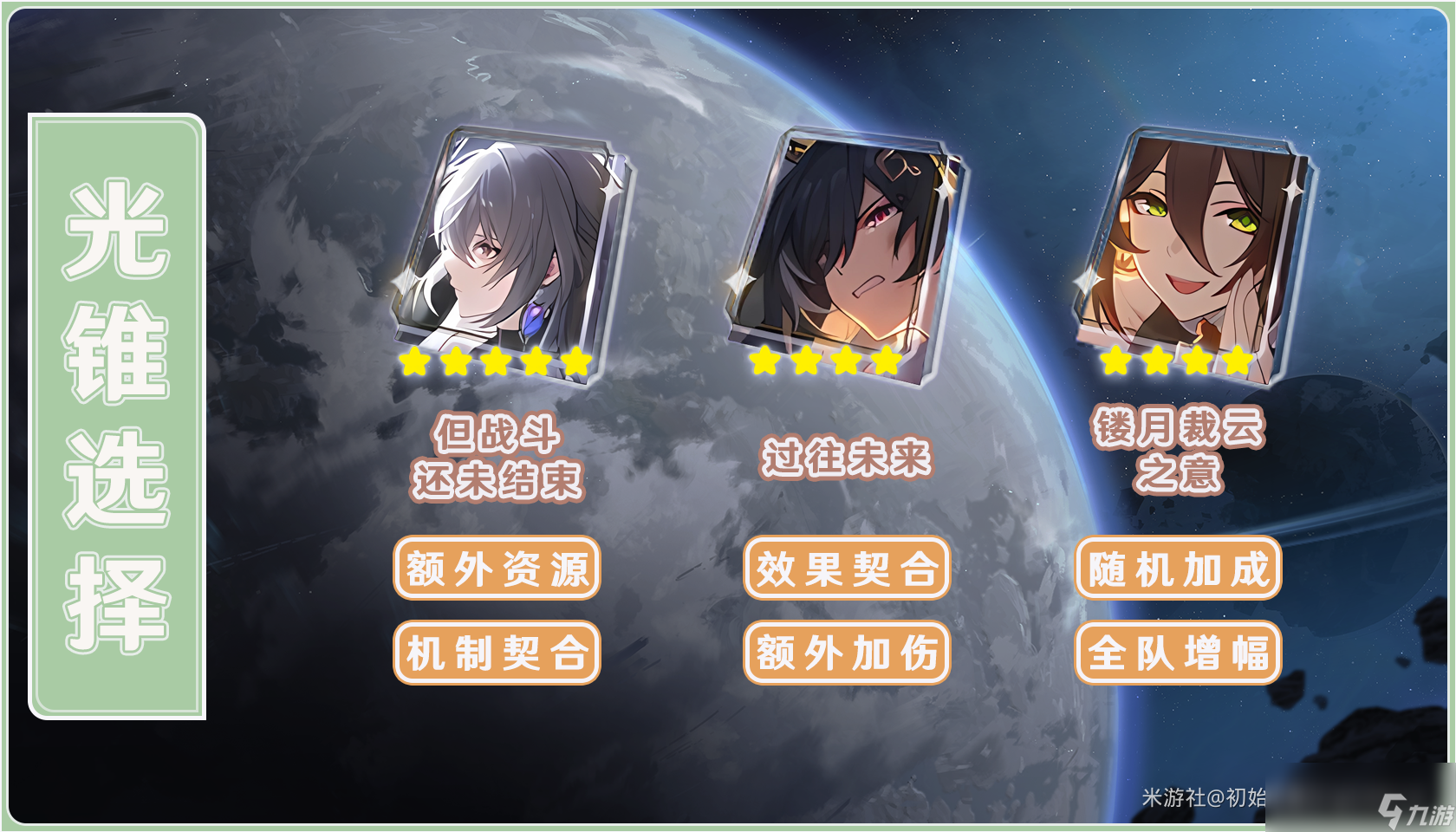 崩坏星穹铁道2024布洛妮娅光锥推荐