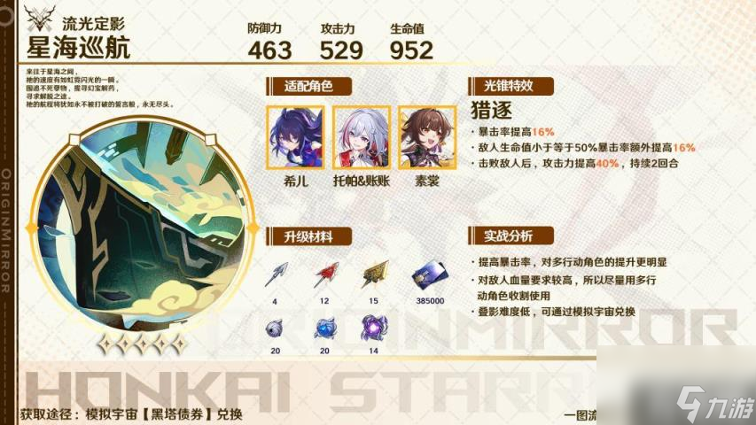 崩坏星穹铁道2024托帕光锥怎么选（2024托帕光锥推荐）