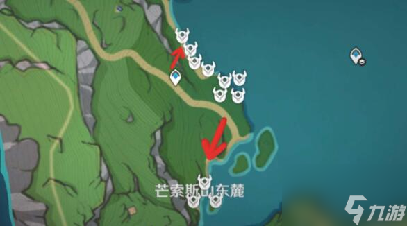 原神原海异种采集路线图是什么-原海异种采集路线图一览