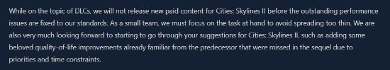 在性能問題修好之前《天際線2》不會(huì)發(fā)布付費(fèi)DLC