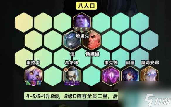 《金铲铲之战》头盔希尔科怎么玩 S9.5头盔希尔科阵容推荐