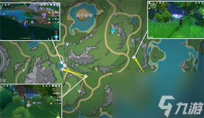 《原神》湖光铃兰采集路线介绍