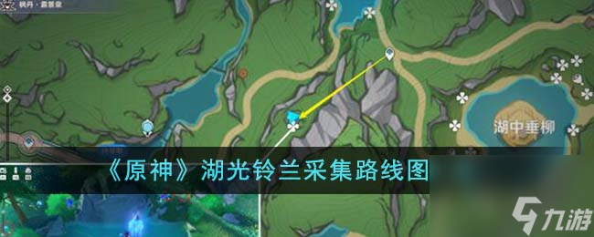 原神湖光铃兰采集路线是什么-湖光铃兰采集路线图一览