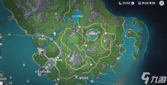 原神伊黎耶锚点在哪 原神伊黎耶锚点路线位置一览