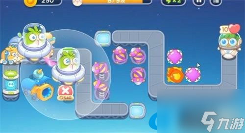 保卫萝卜4太空穿越33关攻略