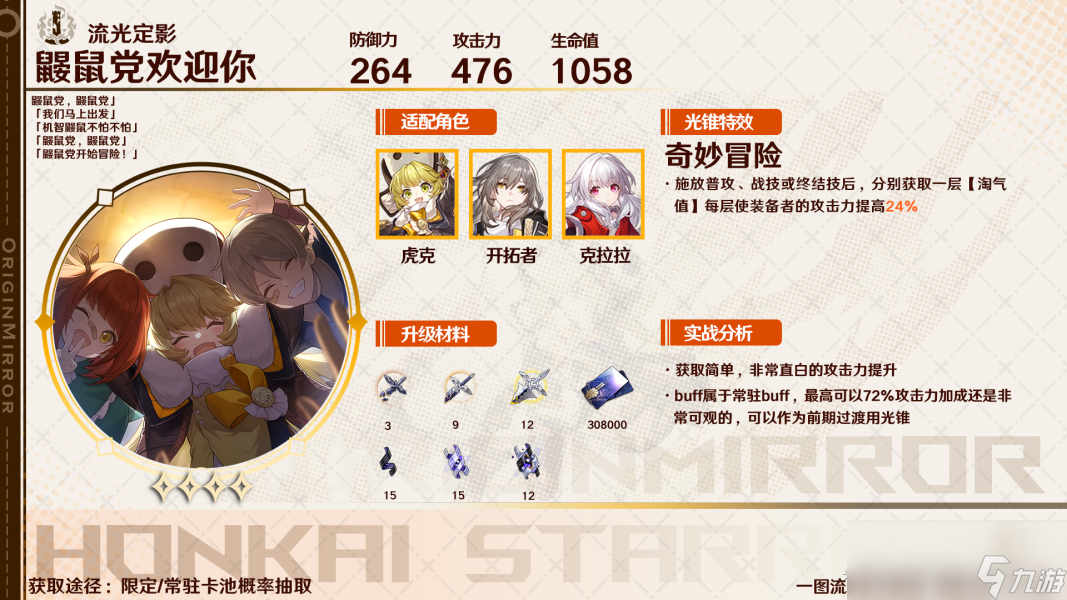 崩坏星穹铁道2024饮月光锥推荐