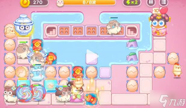 保卫萝卜4秋妃传第102关攻略