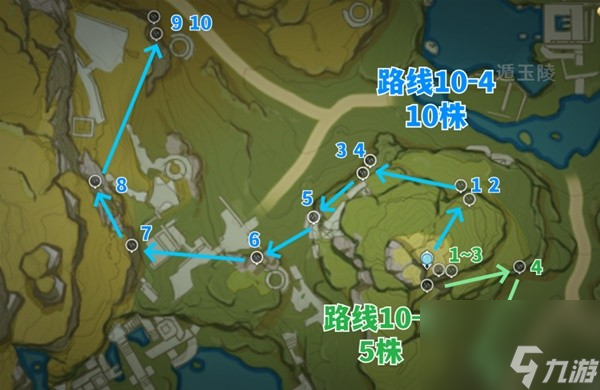 《原神》4.2版本琉璃袋采集路线整理 白术突破材料收集攻略