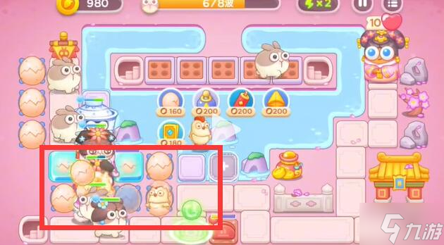 保卫萝卜4秋妃传第102关攻略