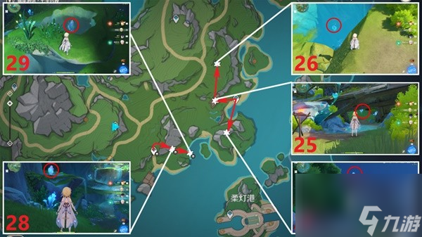 《原神》4.2全水神瞳地图点位标注 水神瞳位置一览
