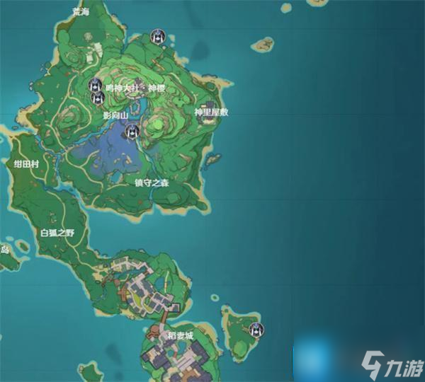 原神4.2藏镜仕女在哪里-4.2藏镜仕女讨伐路线图一览