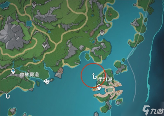 《原神》4.2新增钓鱼点位置介绍