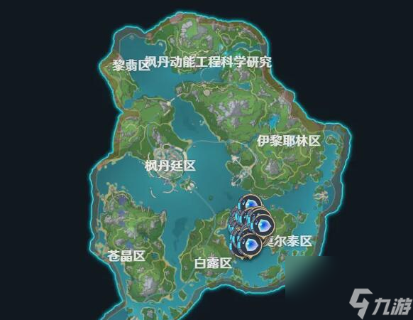 原神初露之源采集路线-原神初露之源采集路线一览