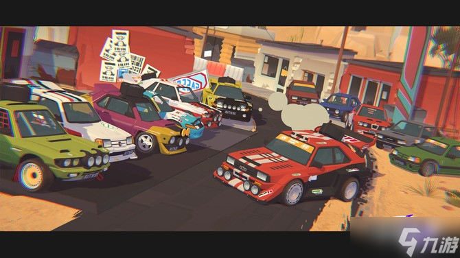 《#DRIVE Rally》Steam页面上线 卡通渲染风赛车新游