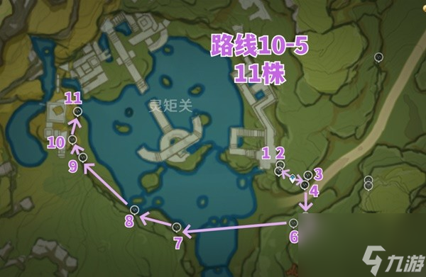 《原神》4.2版本琉璃袋采集路线整理 白术突破材料收集攻略