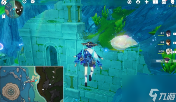 《原神》4.2虹彩蔷薇藏宝图怎么过 虹彩蔷薇藏宝图流程攻略