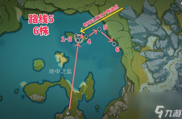 《原神》4.2版本琉璃袋采集路线整理 白术突破材料收集攻略