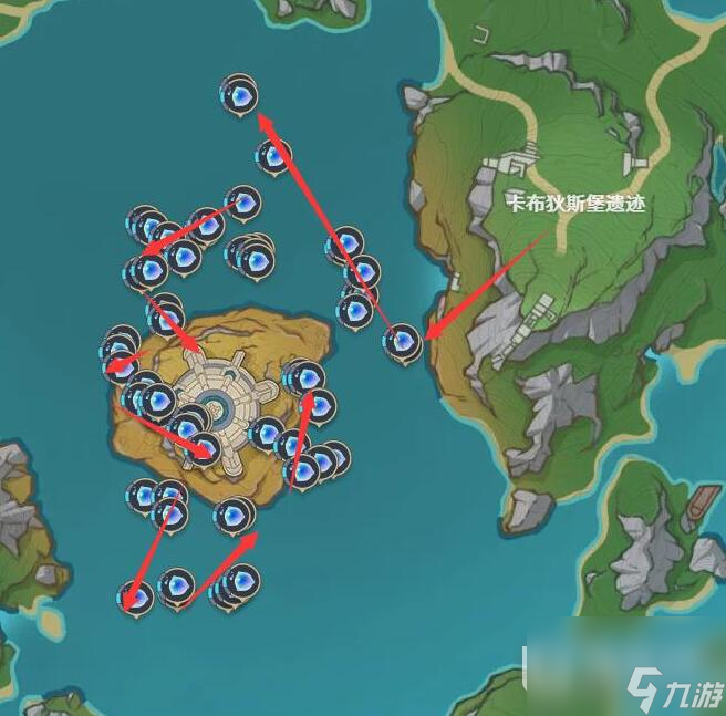 原神初露之源采集路线分享