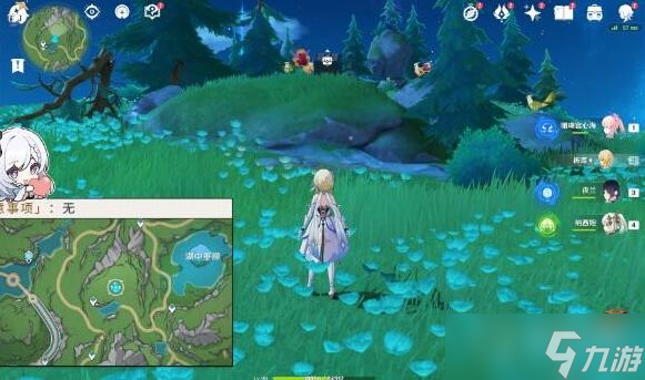 《原神》4.2虹彩蔷薇藏宝图任务完成方法
