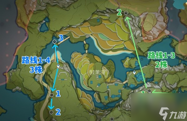 《原神》4.2版本琉璃袋采集路线整理 白术突破材料收集攻略
