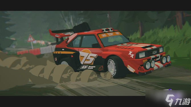 《#DRIVE Rally》Steam页面上线 卡通渲染风赛车新游