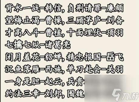 就我眼神好成语人物配对如何过-成语人物配对通关攻略分享「干货」