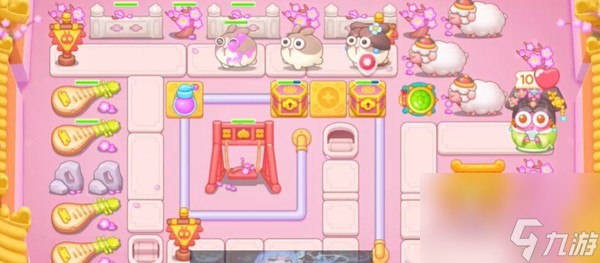 《保卫萝卜4》秋妃传第103关通关攻略