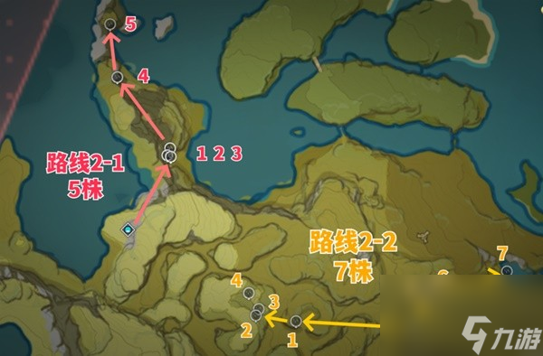 《原神》4.2版本琉璃袋采集路线整理 白术突破材料收集攻略