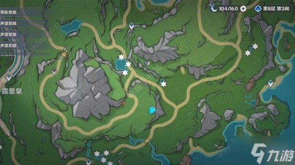 原神湖光铃兰在哪里大全 湖光铃兰采集路线图介绍