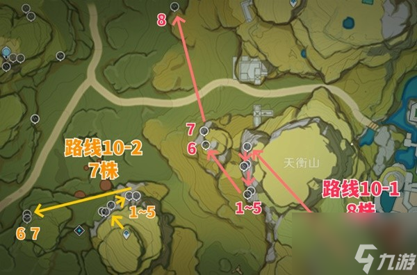 《原神》4.2版本琉璃袋采集路线整理 白术突破材料收集攻略