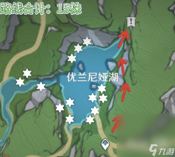 《原神》4.2版湖光铃兰高效采集路线推荐攻略
