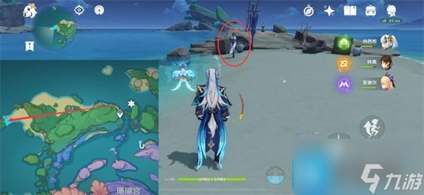 原神4.2藏镜仕女在哪里-4.2藏镜仕女讨伐路线图一览