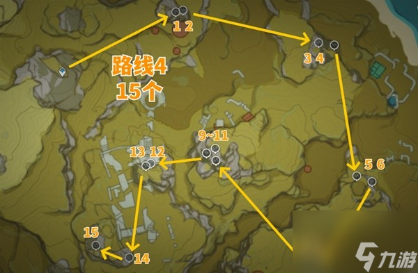 《原神》4.2版本琉璃袋采集路线整理 白术突破材料收集攻略