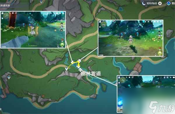 原神湖光铃兰采集路线是什么 湖光铃兰采集路线介绍